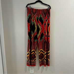 Melissa Paige women’s size XL Palazzo wide leg Boho flowy pants.